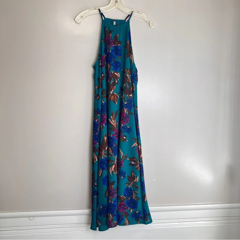 wet seal purple dress Purple Floral Size Medium SunDress by Wet Seal